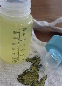 Bouillon vert bébé recette été