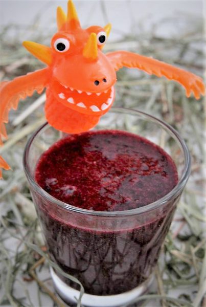 Jus De Fruits Pour Bebe Potion Noire D Halloween Cubes Petits Pois