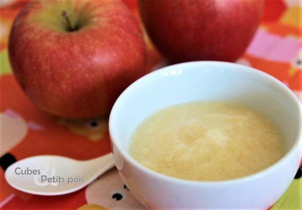 Semoule Au Jus De Pomme Pour Bebe Cubes Et Petits Pois Diversification Alimentaire Et Recettes Pour Bebe Cubes Petits Pois