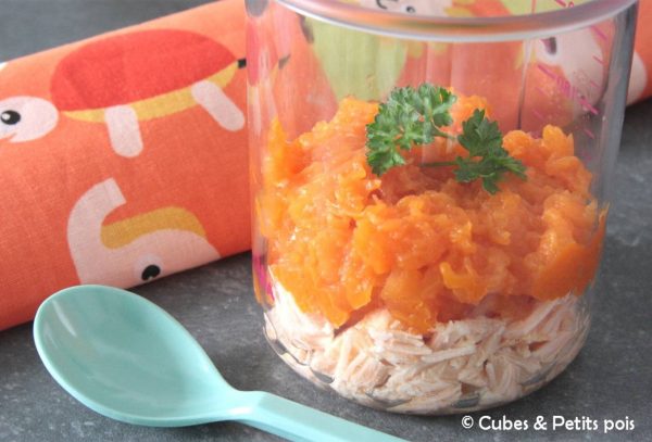 Parmentier de patate douce pour bébé