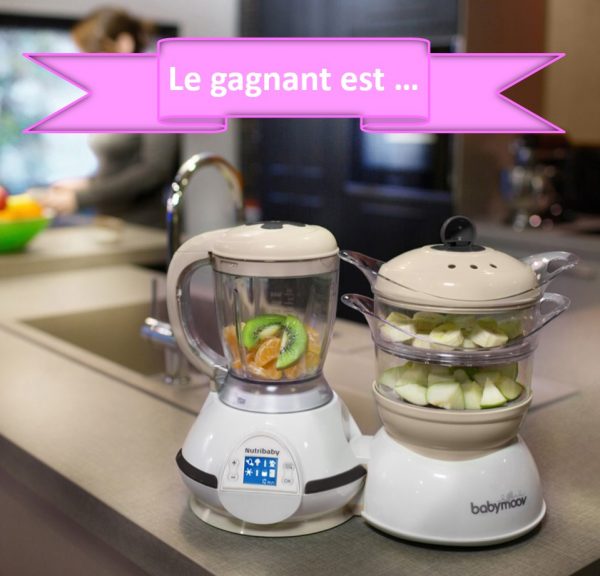 Gagnant jeu-concours Nutribaby Babymoov