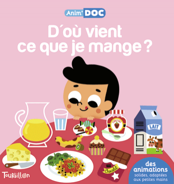 D'où vient ce que je mange ? livre animé