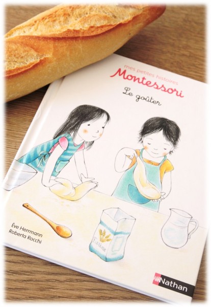 mes petites histoires Montessori Le goûter éditions Nathan