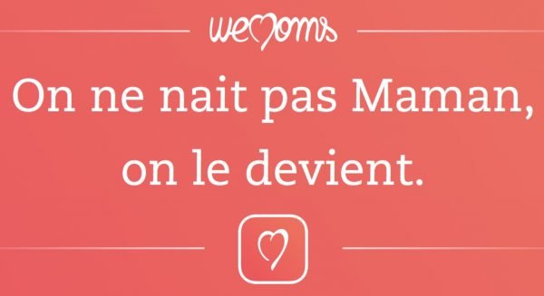 WeMoms appli pour toutes les mamans en devenir