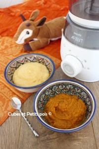 Recette bébé Tajine de légumes et poulet et semoule à la fleur d'oranger