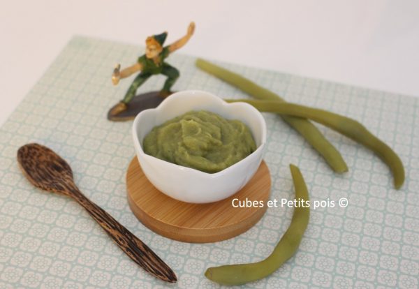 Puree De Haricots Verts Pour Bebe Secrets Pour Bien La Reussir Cubes Petits Pois