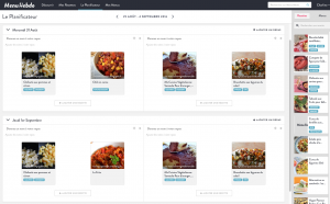 Planificateur de menus Menu Hebdo
