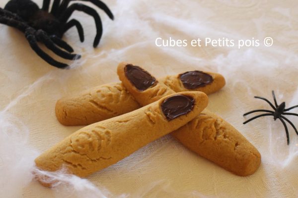 Boudoirs pour bébé Halloween Recette dès 18-24 mois - Cubes & Petits pois