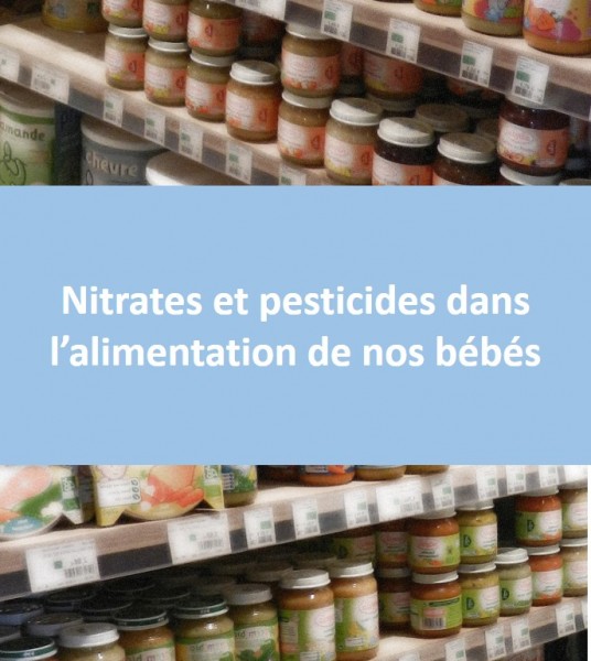 Nitrates et pesticides dans l'alimentation de nos bébés SFAE
