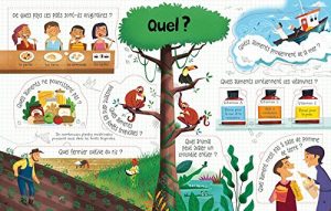 Les aliments Mon livre des questions-réponses éditions Usborne Expliquer les aliments aux enfants