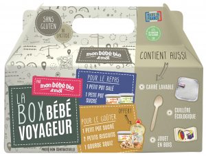 Bébé box du voyageur Mon bébé bio et moi Squiz Avis Cubes et Petits pois