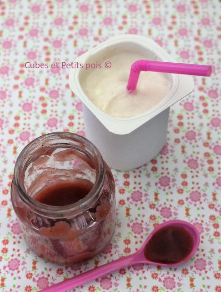 Yaourt A Boire A La Cerise Pour Bebe Recette De Cubes Et Petits Pois Diversification Alimentaire Et Cuisine Bio Pour Bebe Cubes Petits Pois