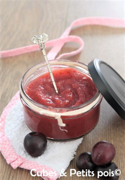 Compote Pour Bebe Prune Pomme Anis Cubes Petits Pois Compote Pour Bebe Prune Pomme Anis Cubes Petits Pois