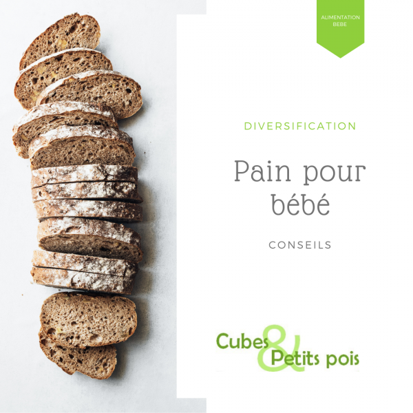 Pain pour bébé lors de la diversification alimentaire