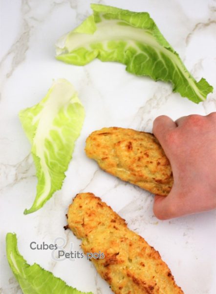 Recette pour bébé de mini-baguettes de chou-fleur pour DME ou autonome par  Cubes et Petits pois - Cubes & Petits pois